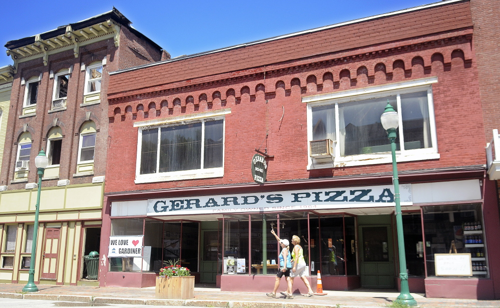 Gerard’s Pizza in Gardiner, which has been closed since the July 16 fire, will reopen in the same space, according to the executive director of Gardiner Main Street.