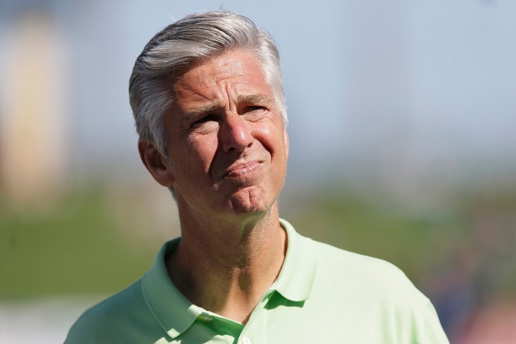 David Dombrowski, formerly president, CEO, and general manager of the Detroit Tigers, was named Red Sox president of baseball operations Tuesday. The Associated Press