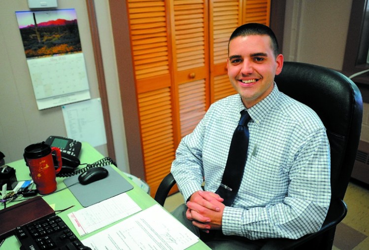 Josh Reny is leaving the town manager position in Fairfield for South Portland's assistant town manager spot.
Michael G. Seamans/Morning Sentinel
