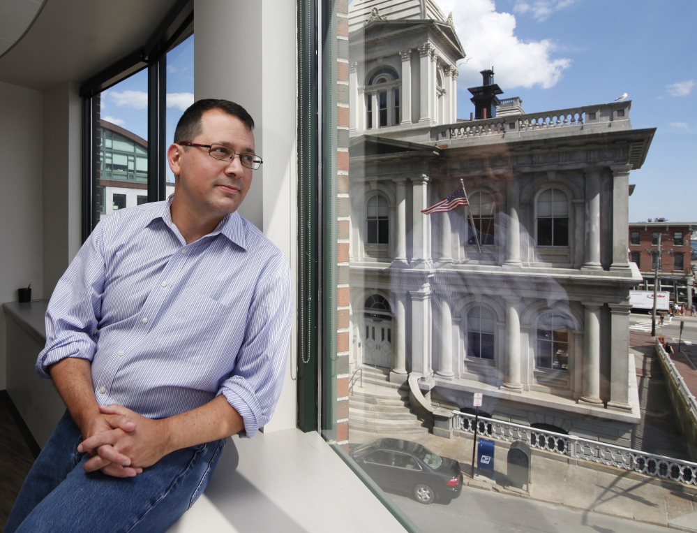 CashStar President and CEO Ben Kaplan, at his Portland office: “I’m more confident and excited about the business than at any point in the last two years,” he said.