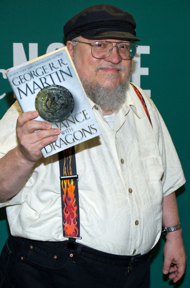 George R.R. Martin is the author of the “A Song of Ice and Fire” epic fantasy novels that were adapted by HBO for “Game of Thrones.”
