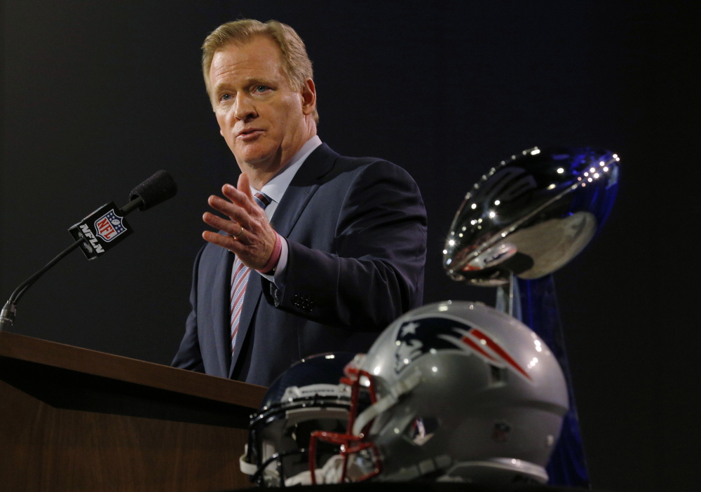 The NFL Players Association believes NFL Commissioner Roger Goodell has too much power in resolving cases involving the integrity of the sport.