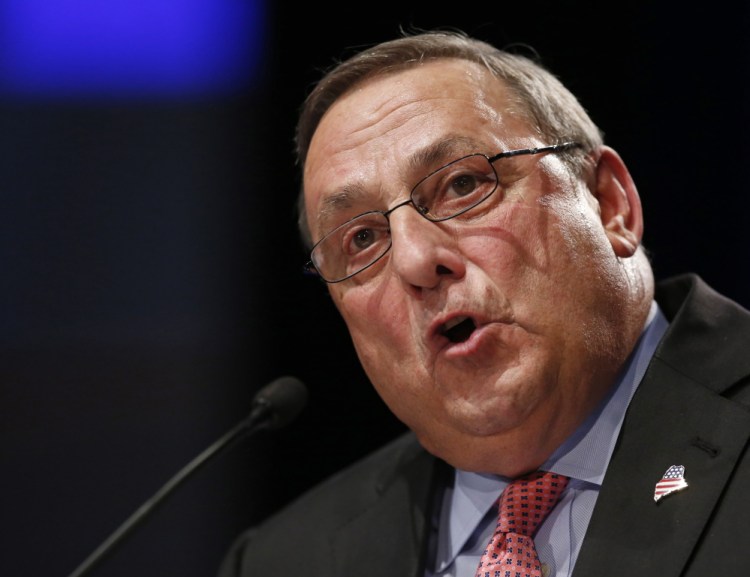 Gov. Paul LePage said in a written statement: "This was not about winning or losing; it was about doing things right. ... We look forward to moving on."