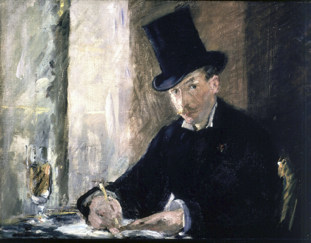 The painting “Chez Tortoni” by Edouard Manet is one of the 13 works of art stolen in the early hours of March 18, 1990, from the Isabella Stewart Gardner Museum in Boston.