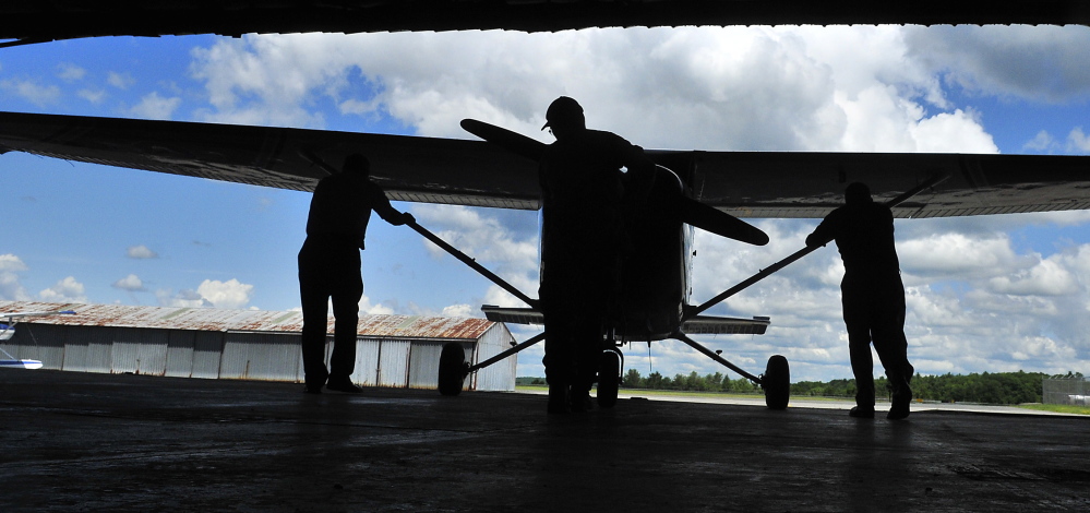 Planes and the opportunities to fly remain the biggest draw for the Civil Air Patrol, an auxiliary of the Air Force that held an open house Saturday at Augusta State Airport. Two pilots were going to use this plane to look for forest fires.