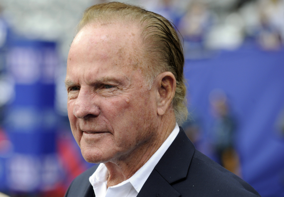 Frank Gifford was not just a great player for the New York Giants, but also captivated fans in the Big Apple with his magnetic personality. He died Sunday at age 84.