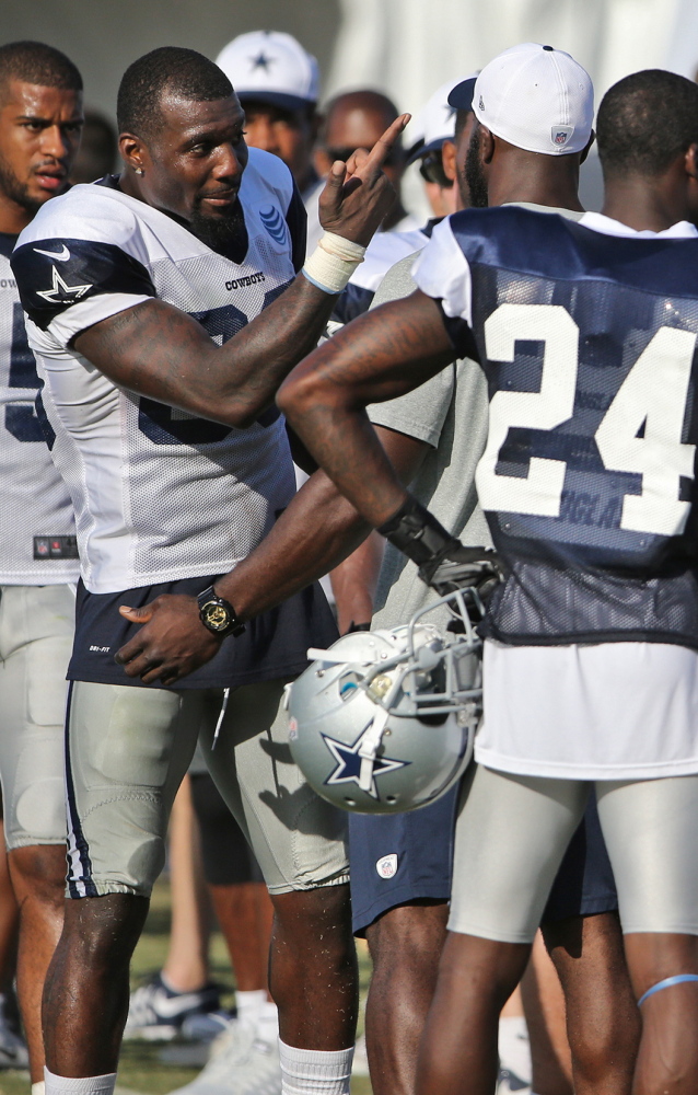 Dallas receiver Dez Bryant taunted cornerback Tyler Patmon. And was taunted back. Next thing you know, a fight. It happens. A lot.