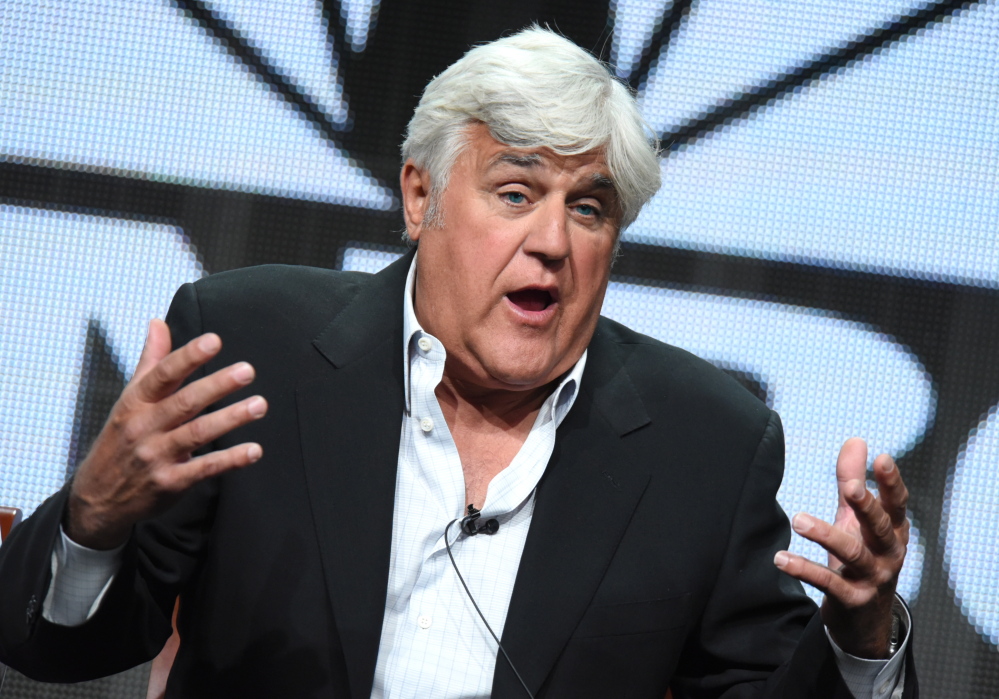 Jay Leno says he is "ready for a female host, another African-American host" on late-night network TV.