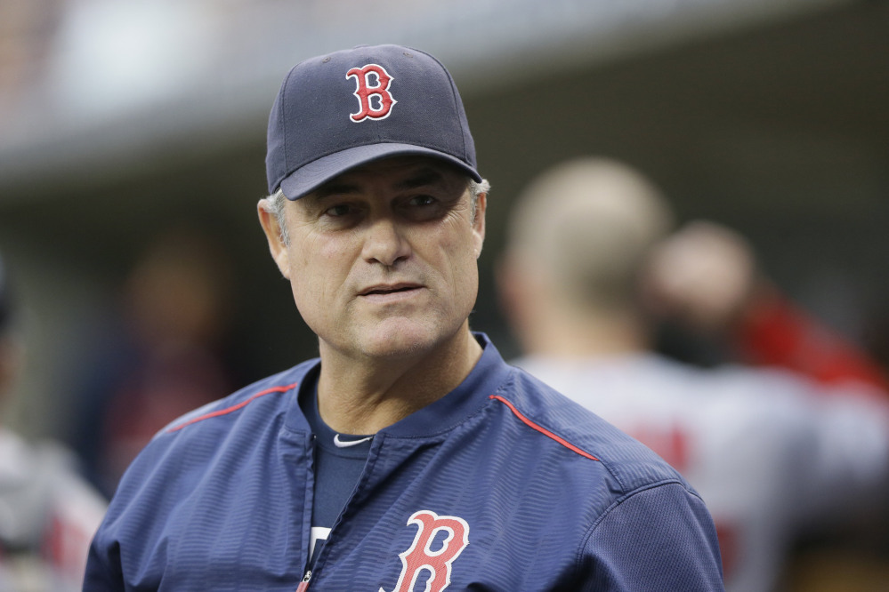 Boston Red Sox manager John Farrell says he has lymphoma and is stepping away from the team.