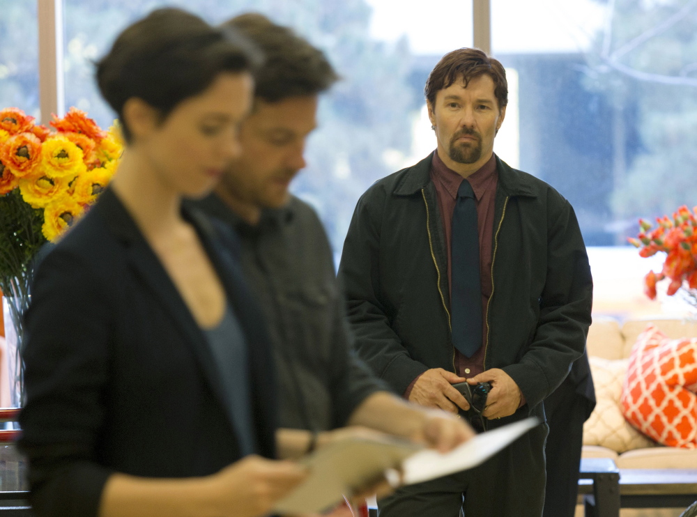 Rebecca Hall, Jason Bateman and Joel Edgerton in “The Gift,” now showing.