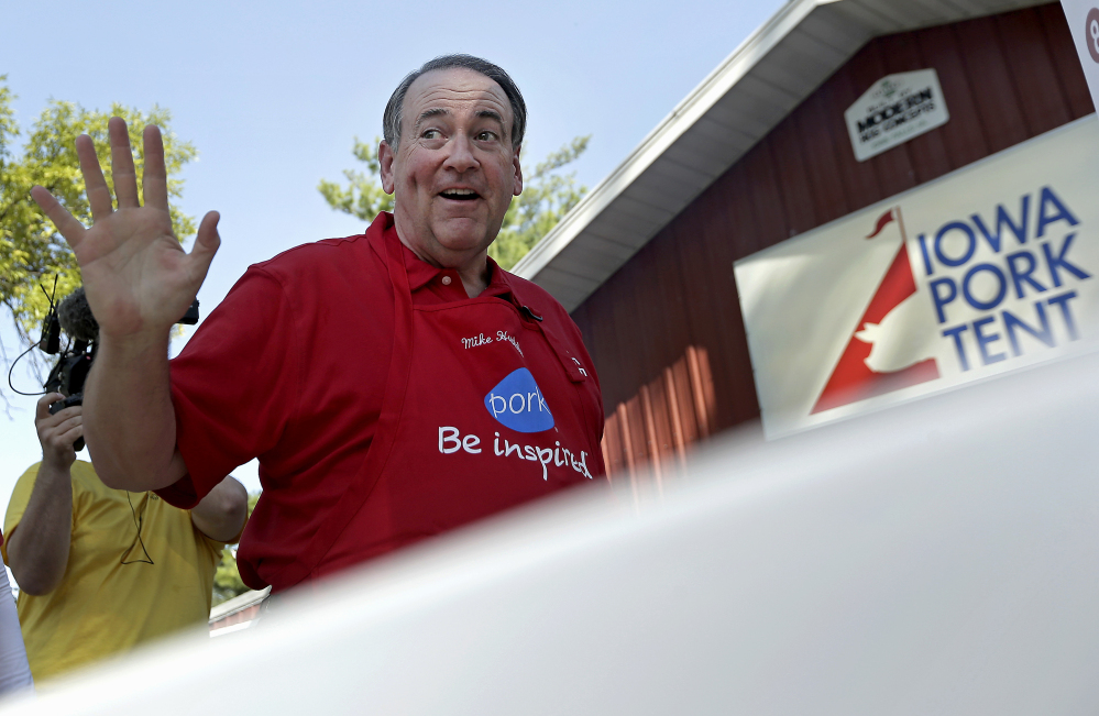 Republican presidential candidate Mike Huckabee heads to Israel this week to raise money and meet “with a number of officials” to discuss the Obama administration’s nuclear deal with Iran.