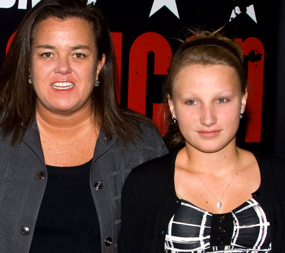 Rosie O’Donnell’s daughter Chelsea, right, who had not been seen since leaving the family’s home on Aug. 11, was found Tuesday at a home in New Jersey, police said.