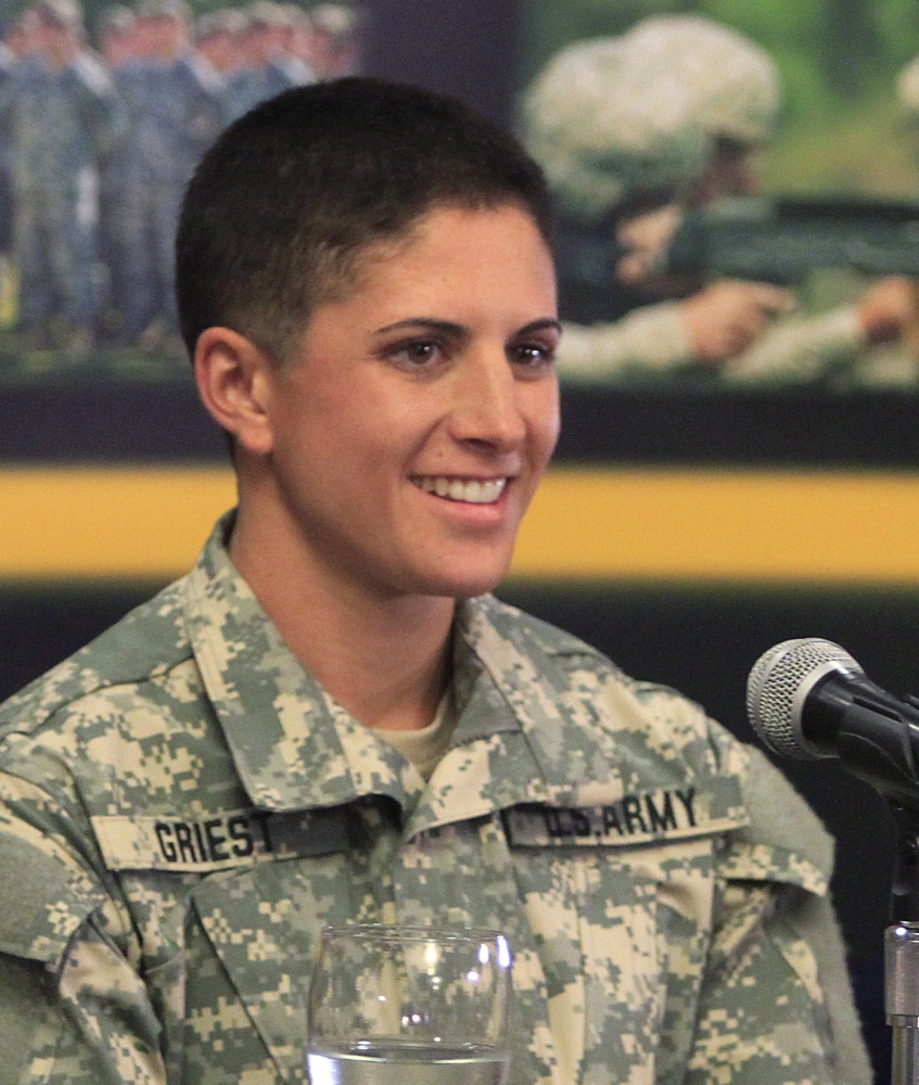 U.S. Army Capt. Kristen Griest