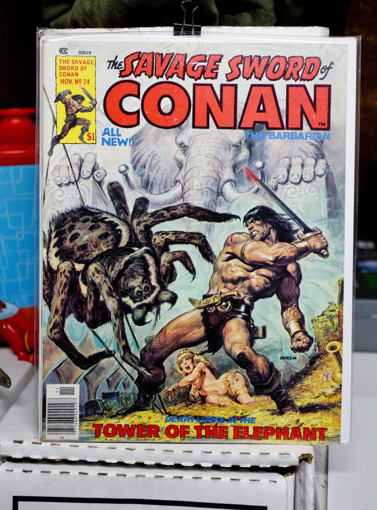 Gilley caught the comics bug when he stumbled upon a pile of Savage Sword of Conan magazines at a Norway hotel.