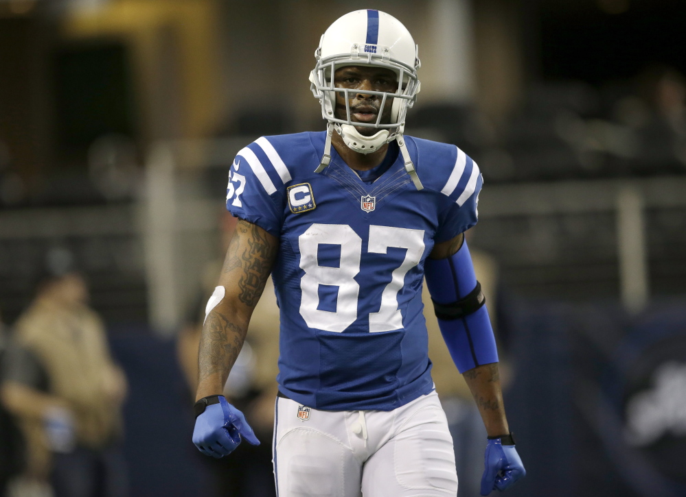 Reggie Wayne was a fixture at wide receiver with the Indianapolis Colts for 14 seasons. Now, at 36, he’s joined the Patriots, perhaps the team that frustrated the Colts the most.