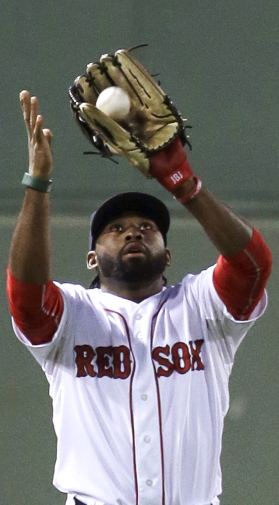 Jackie Bradley Jr. has the outfield’s best arm and best glove, and that makes right field simply perfect.