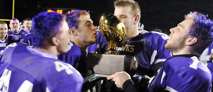 It’s the look of perfection, which Marshwood reached last season with a 12-0 record, beating Brunswick in the state final. Marshwood is strong again, but the Class B overhaul should make for an interesting season.
