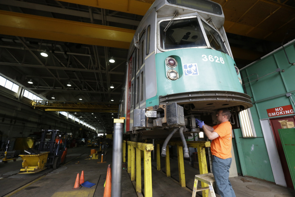 Massachusetts Bay Transportation Authority officials say they considered more assets in their system this year, leading to a jump of $650 million over last year for the cost to upgrade the system and make sure equipment is in working order.