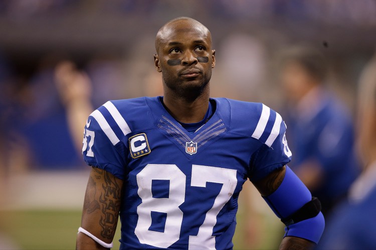 Reggie Wayne, who will turn 37 in November, had his poorest season for the Colts in 2014. He wanted to play his 15th season with Indianapolis, which decided not to keep him.
