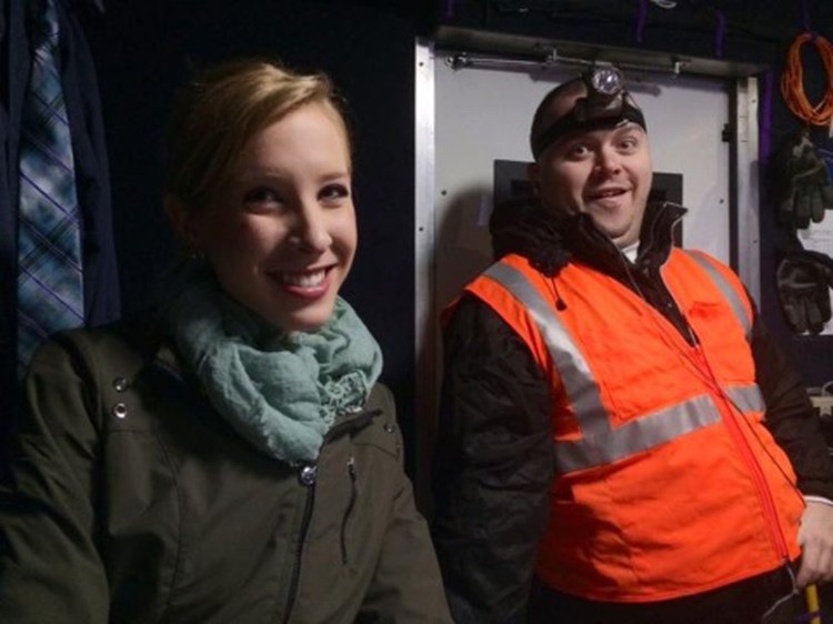 Reporter Alison Parker and cameraman Adam Ward were fatally shot during an on-air interview Wednesday by Vester Lee Flanagan II, who appeared on WDBJ-TV as Bryce Williams. Flanagan was fired from the station in 2013.
Photo courtesy WDBJ-TV via AP