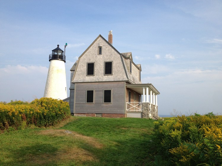 A combination of grants and donations will allow the Wood Island Lighthouse Association to renovate the lighthouse keeper's house on the island. Contributed photo