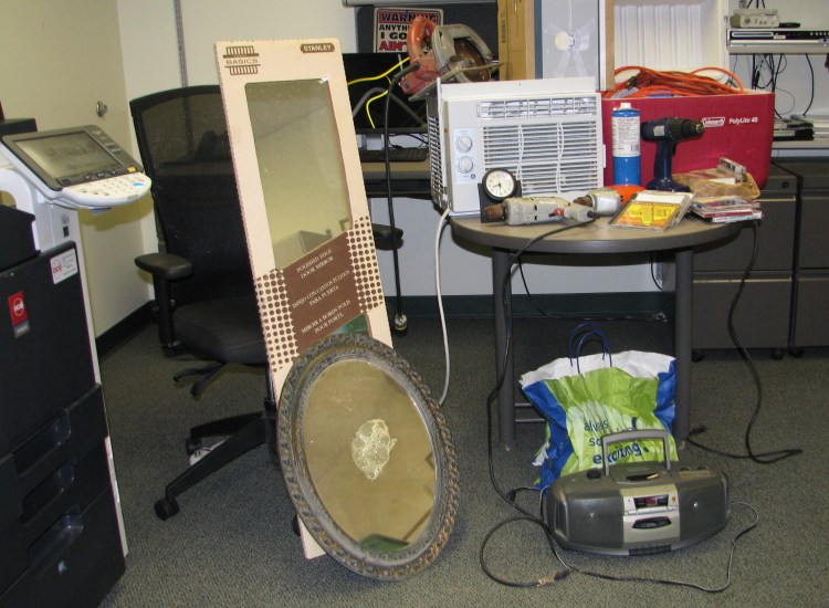 York County sheriff’s deputies have recovered items stolen from summer homes and are sorting out which items came from which houses.
Courtesy York County Sheriff's Office 