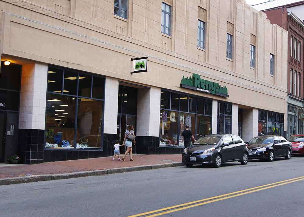 Flashback: Reny's on Congress Street in July 2015.