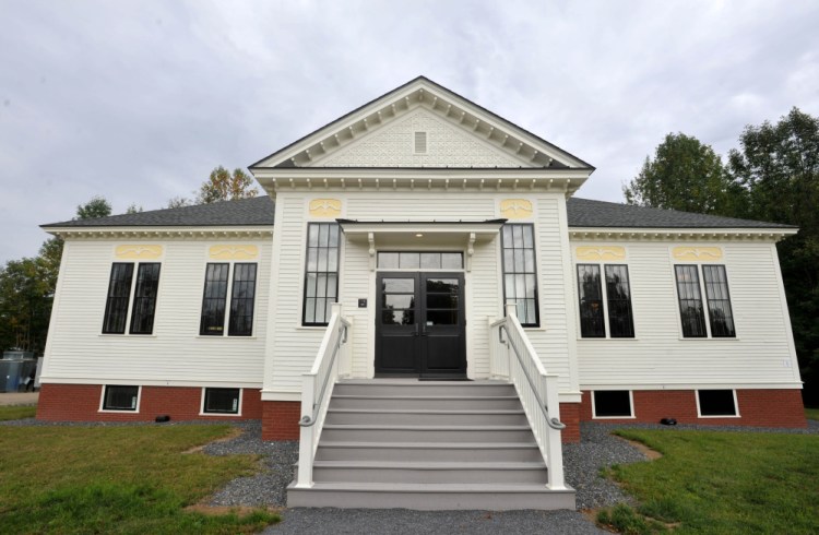 The Unity Food Hub will open its new headquarters in this renovated elementary school on School Street in Unity Thursday..