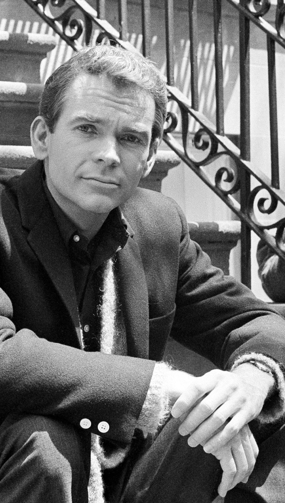 Dean Jones is shown on the set of the Warner Bros. film “Any Wednesday” in 1966 in New York. He died Tuesday of Parkinson’s disease.