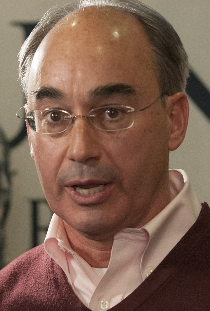 U.S. Rep. Bruce Poliquin of Maine and 22 other Republican congressmen have agreed to disclose their legislative agendas to a national Republican committee in exchange for financial support.