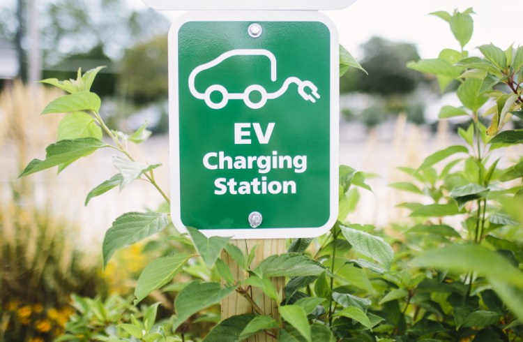 CAR CHARGING STATIONS are accessible to the public.