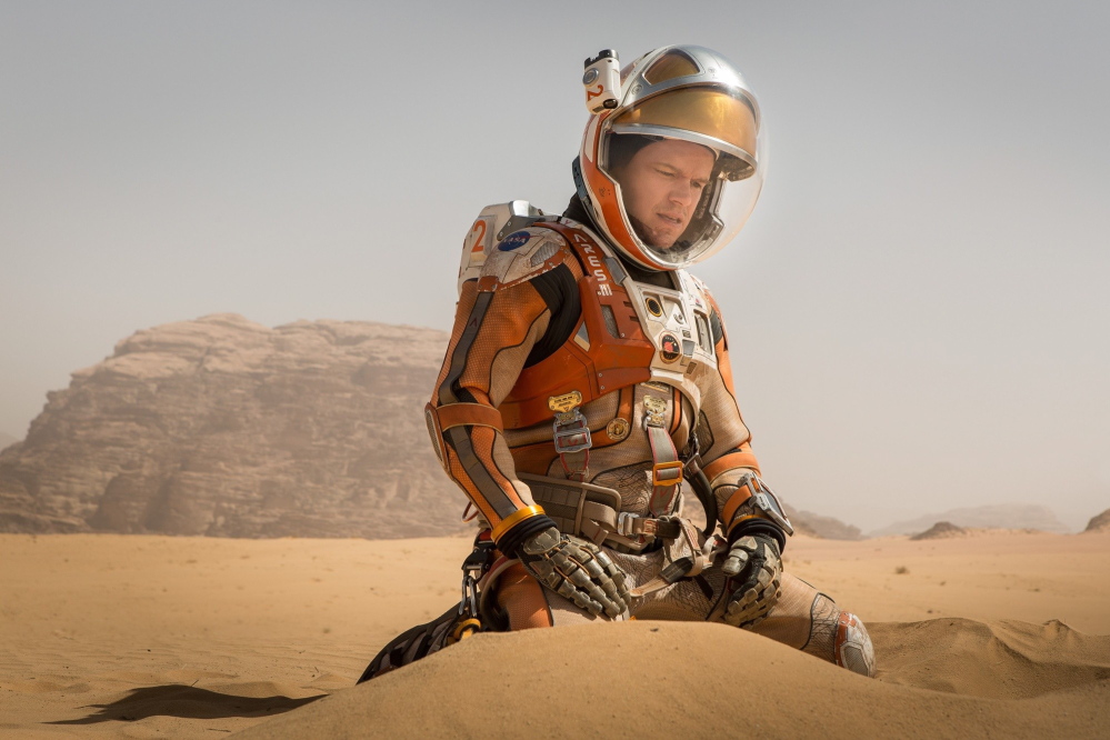 Matt Damon in “The Martian.”