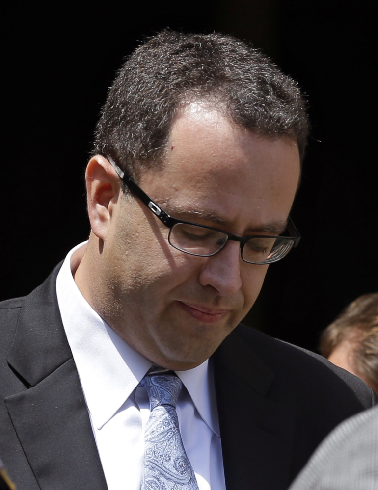 The Subway restaurant chain said it received a “serious” complaint about Jared Fogle when he was the company’s spokesman but that the complaint did not imply any criminal sexual activity.