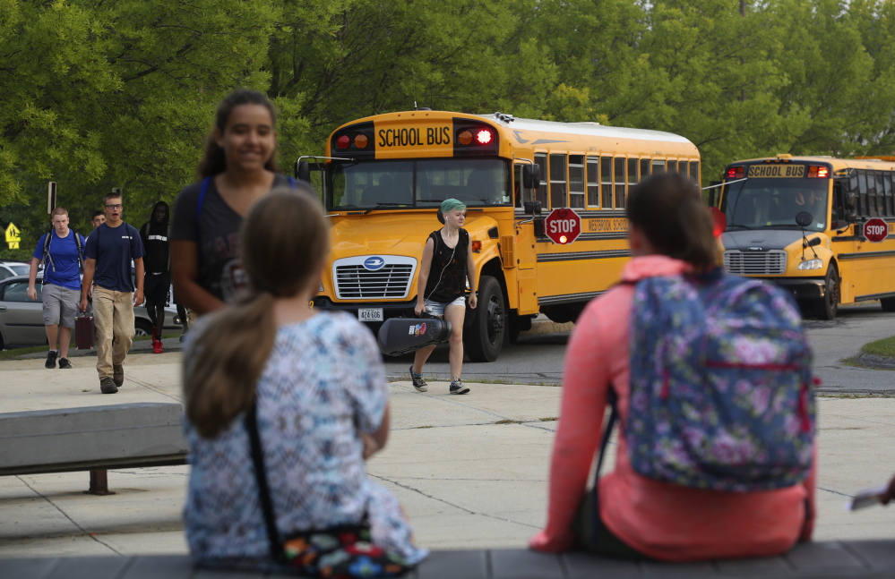 For three years now, the school day has started at 7:50 a.m. at Westbrook High School, but administrators are considering an even later start time in the future.