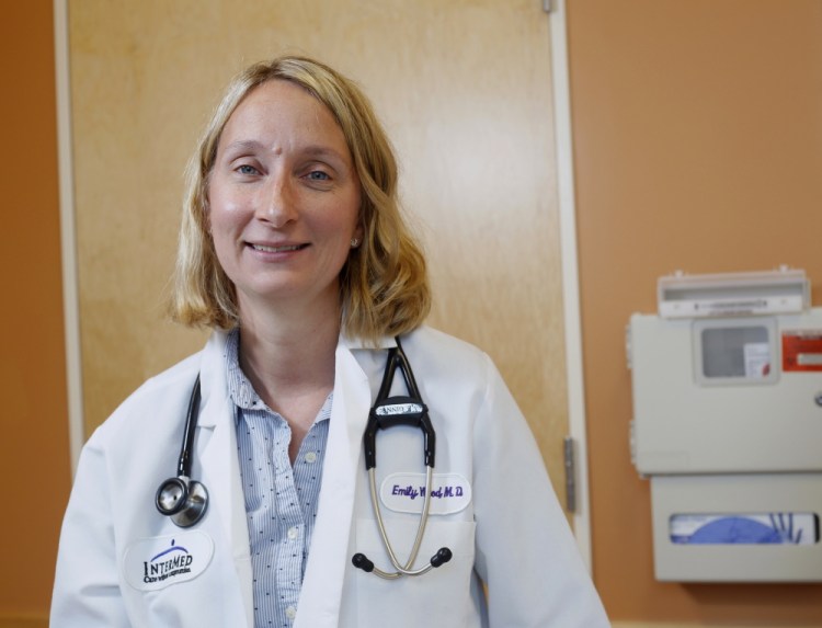 Dr. Emily Wood is a infectious disease specialist at InterMed. Derek Davis/Staff Photographer