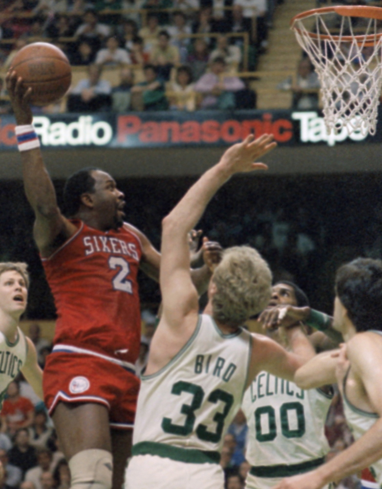 Such NBA stalwarts as Boston’s Larry Bird never fazed Malone, who enjoyed some of his best years as a Philadelphia 76er when the rivalry with the Celtics was intense.