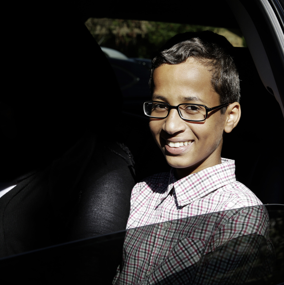 Ahmed Mohamed will not return to the Texas school where his homemade clock was mistaken for a bomb.