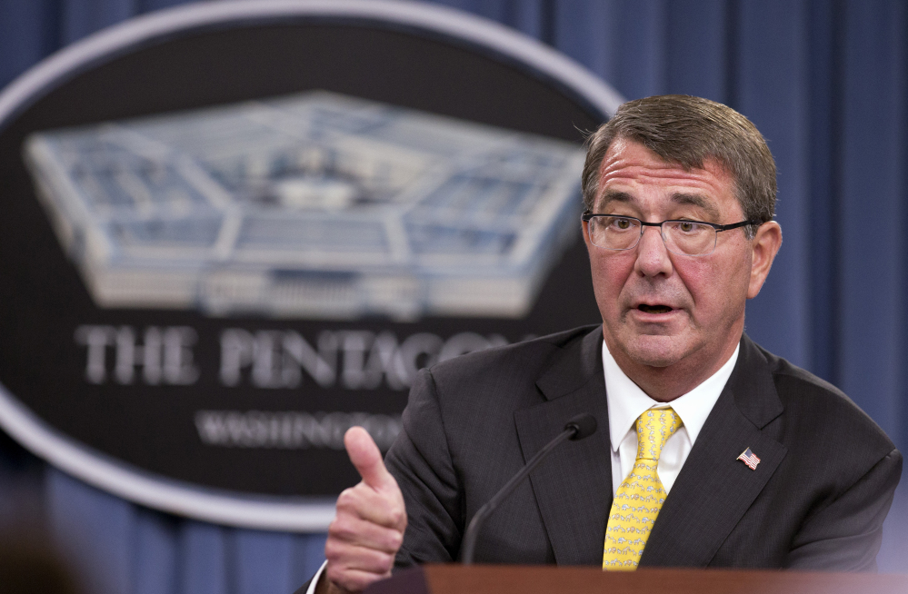 U.S. Defense Secretary Ash Carter spoke with his Russian counterpart, Sergei Shoigu, on Friday.