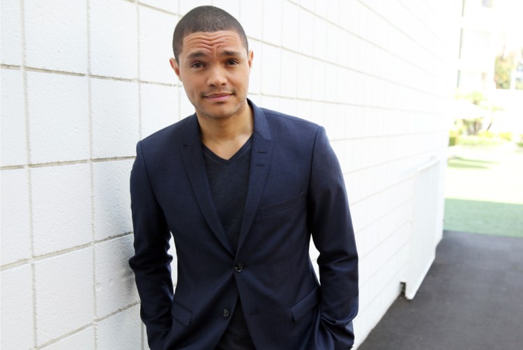 Trevor Noah, host of the new “The Daily Show with Trevor Noah,” poses for a portrait in Beverly Hills, Calif.