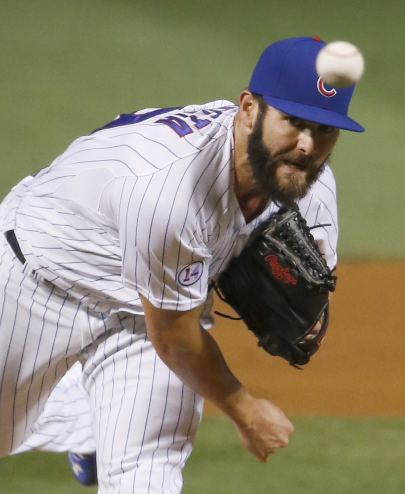 The Cubs’ Jake Arrieta has had a stellar season; he’s the first pitcher in the majors to win 20 games this year.