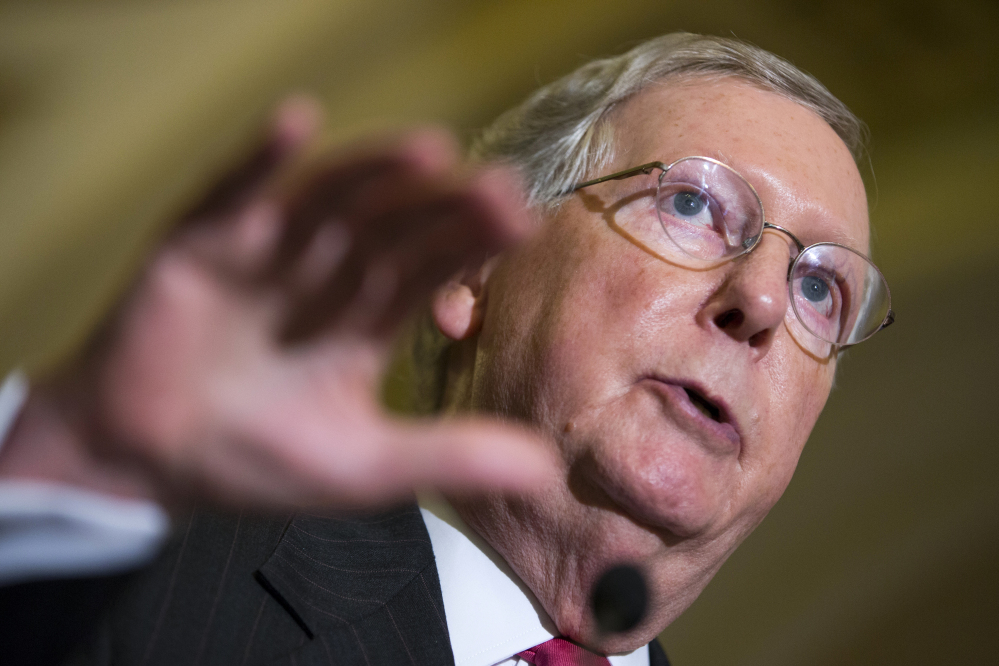 Senate Majority Leader Sen. Mitch McConnell of Kentucky has promised there won’t be a government shutdown.
