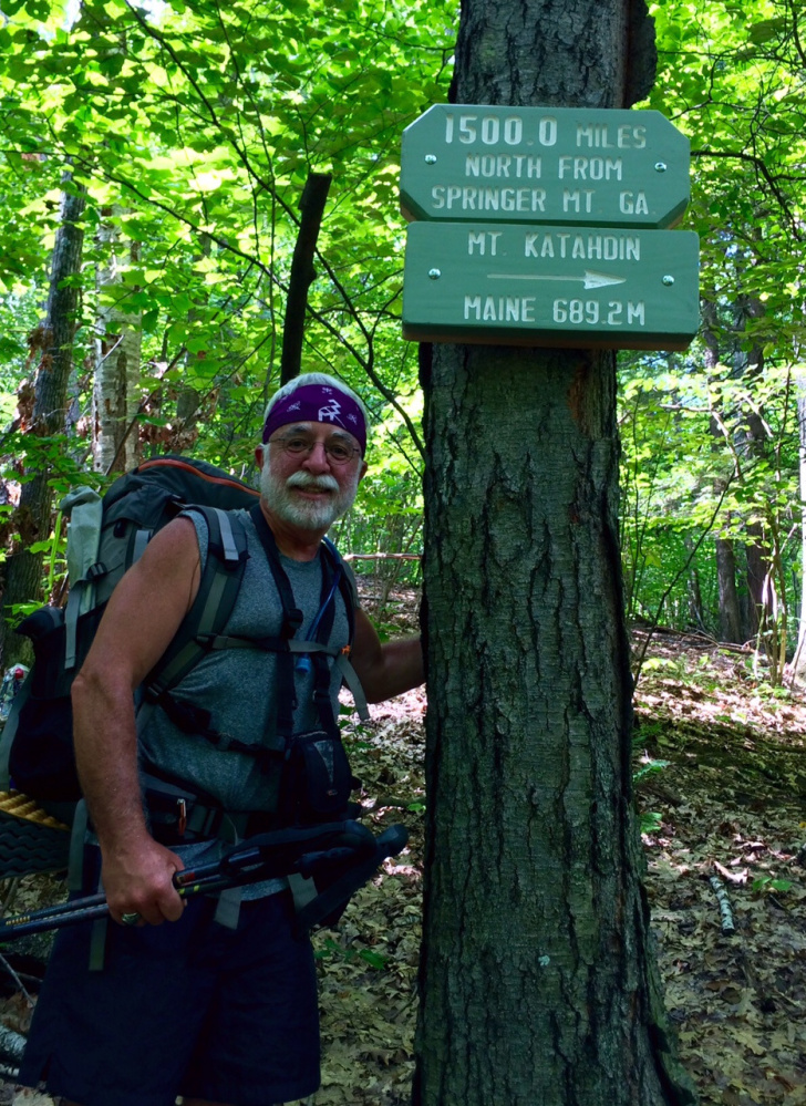 Carey Kish finds the Connecticut leg of the Appalachian Trail to his liking, knowing that he has less than 700 miles to go before he will reach Mount Katahdin.