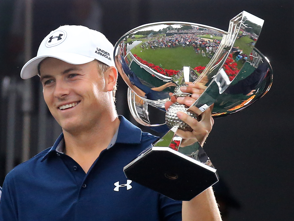 Jordan Spieth  is the youngest player to win the FedEx Cup and its $10 million bonus. The Associated Press