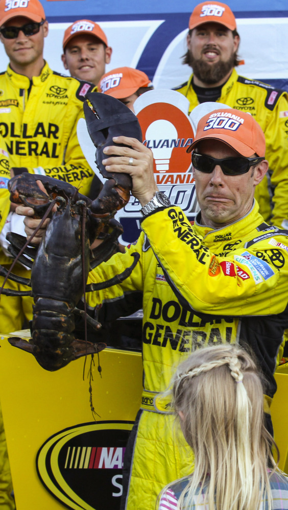 Matt Kenseth is moving on in the Chase for the Sprint Cup after winning the race Sunday in Loudon, N.H.