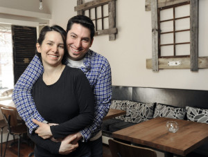 Ilma Lopez and her husband and business partner Damian Sansonetti.