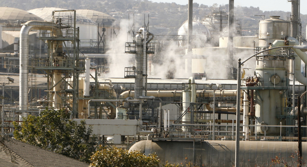 The EPA is requiring oil refineries to install monitors along “fence lines”with neighbors.