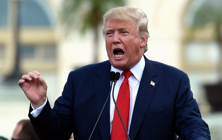 Donald Trump will be among the 11 Republican presidential candidates debating Wednesday in California.