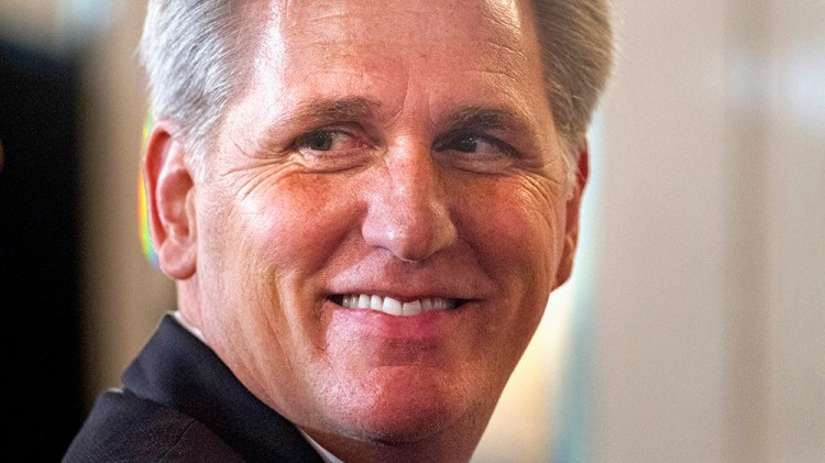 House Majority Leader Kevin McCarthy of California. The contest to replace him as majority leader also features established congressional leaders: House Majority Whip Steve Scalise of Louisiana and Budget Committee Chairman Tom Price of Georgia. The Associated Press
