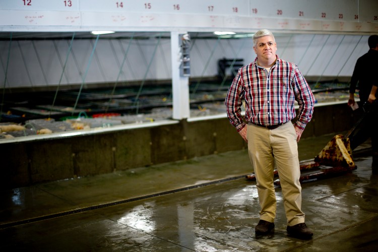 Lyle Brown of Maine Coast Seafood in York will be part of the Maine trade delegation to Asia. Brown used to live and work in China and speaks Mandarin, the country’s official dialect. Gabe Souza/Staff Photographer