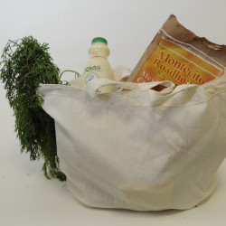 Various grocery carry bags